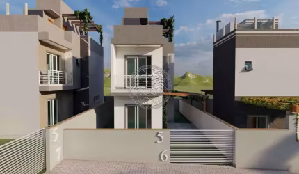 Casa em condomínio fechado com 2 quartos à venda no Ribeirão da Ilha, Florianópolis , 106 m2 por R$ 550.000