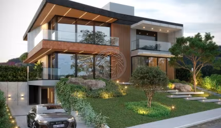 Casa em condomínio fechado com 6 quartos à venda no Cacupé, Florianópolis , 854 m2 por R$ 11.990.000