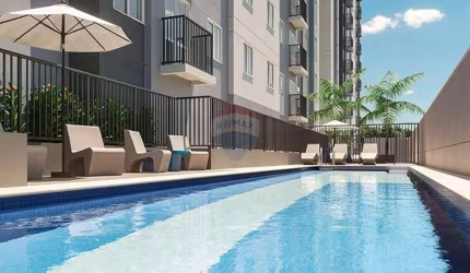 Apartamento com 2 dormitórios por R$ 275.000 - Parque Espacial - São Bernardo do Campo - SP