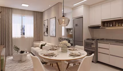 Apartamento com 2 dormitórios à venda, 45 m² por R$ 244.000,00 - Santa Catarina - Juiz de Fora/MG