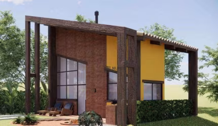 Lançamento: Chalés à venda - Clube Candongas, 42 m², a partir de R$ 189.000 - Conceicao Da Ibitipoca - Lima Duarte/MG
