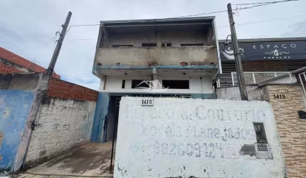 Salão comercial com dois pavimentos - Conjunto Habitacional Parque da Floresta, Campinas, SP
