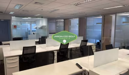 Conjunto comercial para locação com 296 m² e 12 vagas - Laje comercial -Butantã