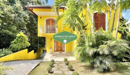 Linda residência à venda no Condomínio Nova Higienópolis - Granja Vianna/SP | 4 dorms (4 suítes) | 6 vagas de garagem