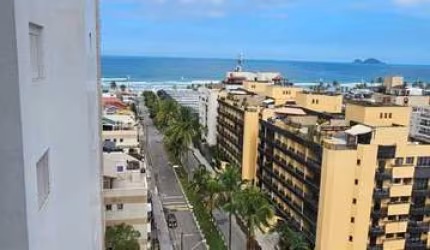 Condominio Edifício Mirante da Enseada - Apartamento vista para o mar varanda com churrasqueira Enseada Guarujá