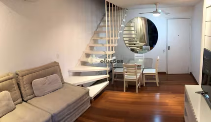 Apartamento Duplex para venda e locação com 1 dormitório na R.Jesuíno Arruda, Itaim Bibi, São Paulo