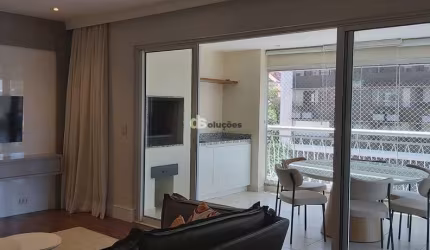 Apartamento Mobiliado para locação com 3 suítes, Perdizes, São Paulo, SP