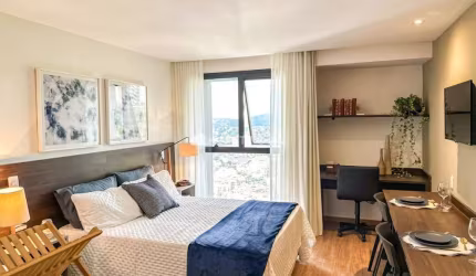 Studio com 1 dormitório à venda, 24 m² por R$ 249.990 - Cascatinha - Juiz de Fora/MG