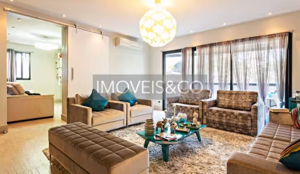Apartamento para locação MOBILIADO ALTO PADRÃO em São Paulo-SP, 4 quartos, 4 suítes, 3 salas, 3 vagas, 245m² - Planalto Paulista!