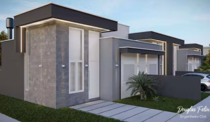 Casa Geminada 2 dormitórios à venda no Bairro Praia Caravelle com 60 m² de área privativa - 1 vaga de garagem