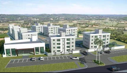 Apartamento 02 Dorm à venda no Bairro Costa do Mampituba com 48 m² de área privativa - 1 vaga de garagem