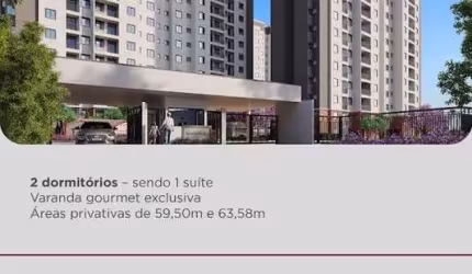 Apartamento para Venda em Indaiatuba, Jardim Santiago, 2 dormitórios, 1 suíte, 2 banheiros, 2 vagas