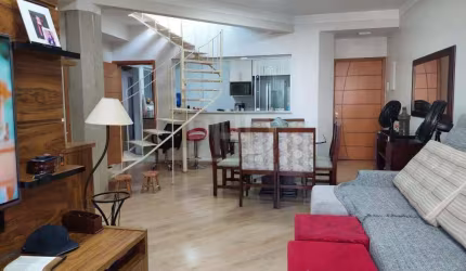 Cobertura à venda, 3 quartos, 3 suítes, 4 vagas, Vila Assunção - Santo André/SP