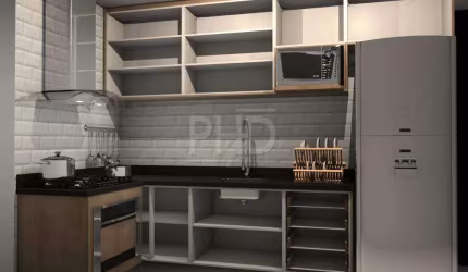 Cobertura à venda, 2 quartos, 1 vaga, Vila Linda - Santo André/SP