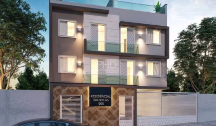 Cobertura à venda, 2 quartos, 1 vaga, Vila Luzita - Santo André/SP