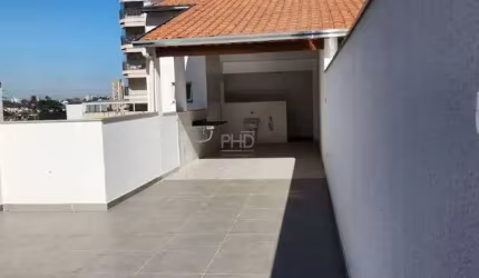 Cobertura Sem Condomínio à Venda com 146,76m², 3 quartos, 1 suíte com sacada, 3 banheiros, 2 vagas cobertas, Bairro Campestre, Santo André