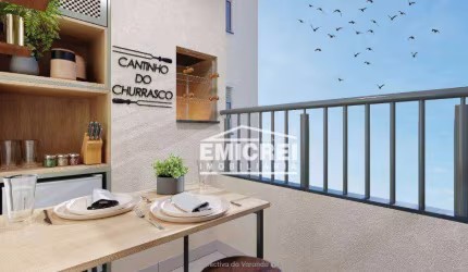 Apartamento com 2 dormitórios à venda, 40 m² por R$ 229.990,00 - Feitoria - São Leopoldo/RS