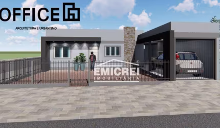 Casa com 3 dormitórios à venda, 108 m² por R$ 320.000,00 - Vila Três Marias - Esteio/RS