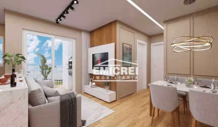 Apartamento com 2 dormitórios à venda, 50 m² por R$ 215.900,00 - Campestre - São Leopoldo/RS
