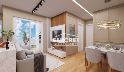 Apartamento com 2 dormitórios à venda, 50 m² por R$ 215.900,00 - Campestre - São Leopoldo/RS