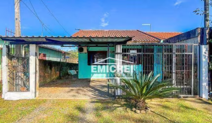 EMICREI VENDECasa com 02 dormitórios à venda, 55 m² por R$ 265.000 - Feitoria - São Leopoldo/RS