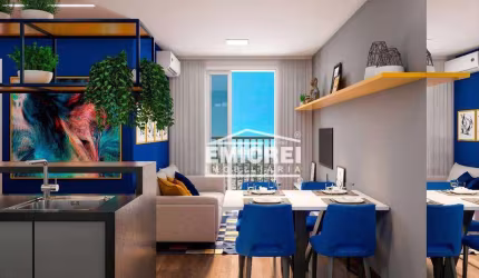 Apartamento com 2 dormitórios à venda, 49 m² por R$ 234.347,00 - Feitoria - São Leopoldo/RS
