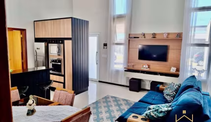Casa em condomínio fechado com 3 quartos à venda na Rua Ottawa, 10, Jardim Montreal Residence, Indaiatuba, 99 m2 por R$ 880.000