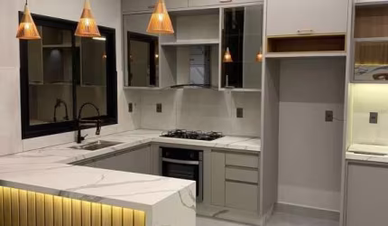 Casa em condomínio fechado com 3 quartos à venda na Avenida Dois, 704, Jardins do Império, Indaiatuba, 125 m2 por R$ 1.270.000