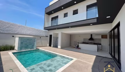 Casa em condomínio fechado com 3 quartos à venda na Rua Ivan Carlos Jacintho da Silva, 94, Jardim Residencial Dona Lucilla, Indaiatuba por R$ 2.490.000