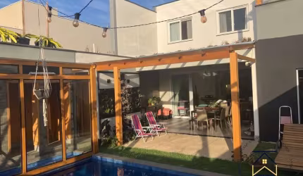 Casa em condomínio fechado com 3 quartos à venda na Rua Christiano Seleguin, 355, Jardim Mantova, Indaiatuba por R$ 1.600.000