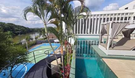 Casa com Vista para o Lago à Venda no Condomínio Fazenda Imperial – 4 Suítes, 870 m², Quadra Privativa e Lazer Completo
