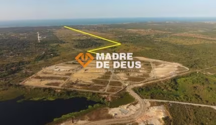 Terreno em condomínio fechado à venda na Ce 040 Km 36, 1, Patacas, Aquiraz por R$ 315.000