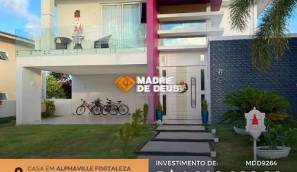 Casa em condomínio fechado com 4 quartos à venda na Avenida Litorânea, 2040, Cidade Alpha, Eusébio por R$ 4.000.000
