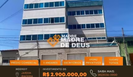 Prédio à venda na General Tomé Cordeiro, 520, Jardim Iracema, Fortaleza por R$ 2.900.000