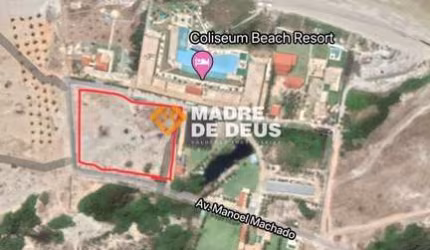 Terreno à venda na Manoel Machado, 1, Praia das Fontes, Beberibe por R$ 4.300.000