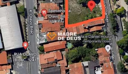 Terreno comercial à venda na Rua Monsenhor João Dantas, 130, São Gerardo, Fortaleza por R$ 1.700.000