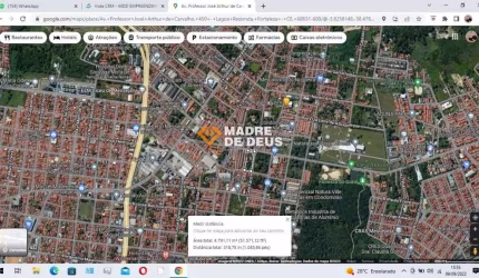 Terreno à venda na Professor José Artur de Carvalho, 420, Lagoa Redonda, Fortaleza por R$ 6.056.050
