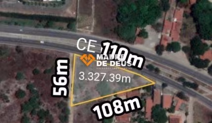 Terreno comercial à venda na Ce 040 - Km 22, Pires Façanha, Eusébio por R$ 7.500.000