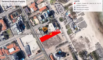 Terreno à venda na Avenida Clóvis Arrais Maia, 3488, Antônio Diogo, Fortaleza por R$ 8.800.000