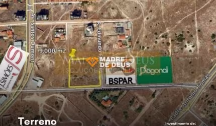 Terreno à venda na Rua Coronel João Alencar, Antônio Diogo, Fortaleza por R$ 36.000.000