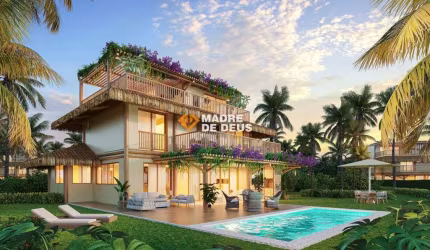 Casa em condomínio fechado com 5 quartos à venda na Praia Canoe Jaguaribe, 1, Maceió, Fortim por R$ 4.200.000