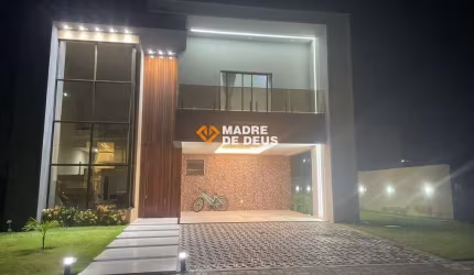 Casa em condomínio fechado com 4 quartos à venda na Ce-085, Km 13, 1, Alto do Garrote, Caucaia por R$ 1.300.000