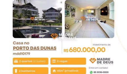 Apartamento com 2 quartos à venda na Dr. Arimatéia Monte, 999, Loteamento Parque das Fontes, Aquiraz por R$ 660.000