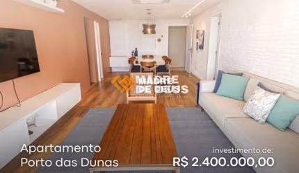 Apartamento com 3 quartos à venda na Das Ubaranas, 1385, Porto das Dunas, Aquiraz por R$ 2.400.000