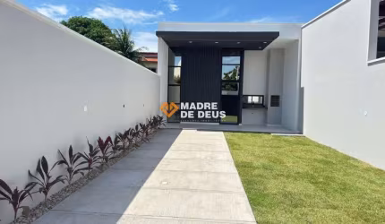 Casa em condomínio fechado com 3 quartos à venda na Maria Pinheiro Campelo, 606, Lagoa Redonda, Fortaleza por R$ 419.000