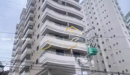 Apartamento para Venda em Praia Grande, Caiçara, 2 dormitórios, 1 suíte, 2 banheiros, 1 vaga