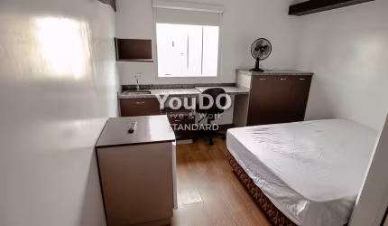 Studio Standard mobiliado a partir de R$ 1249,00/mês próximo do Centro XX30XXStandard