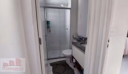Apartamento em Canhema - Diadema: 2 dormitórios, 43m² por R$ 260.000 ou R$ 1.800/mês