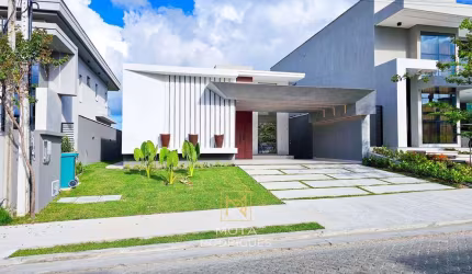 Linda Casa Plana no Terras Alphaville Ceará 2 - 192m² - 3 suítes + DCE