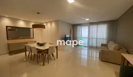 Apartamento com 1 dormitório para alugar, 95 m² por R$ 8.000,00/mês - Aparecida - Santos/SP